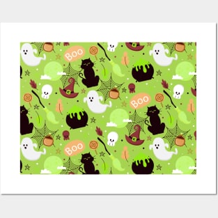 Halloween Boo Posters and Art